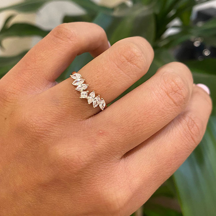 Marquise Tiara Ring