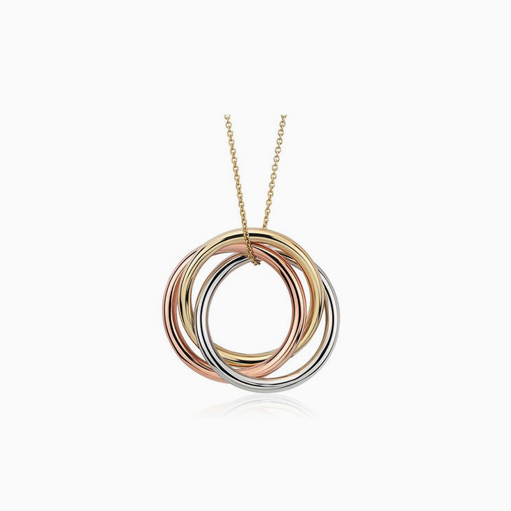 Infinity Ring Necklace
