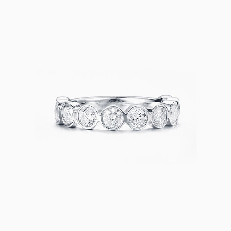 Bezel Set Lab Diamond Band
