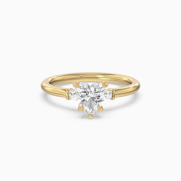 Heart Cut Engagement Ring