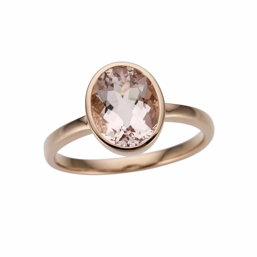 Ladies Morganite Ring