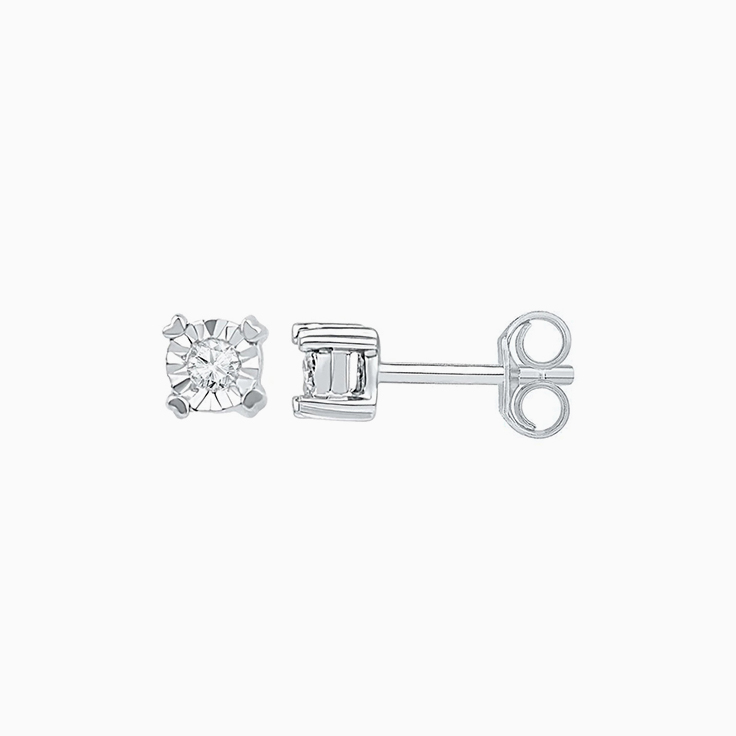 Diamond Solitaire Studs