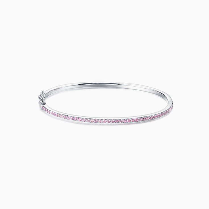 Pink Sapphire Bangle