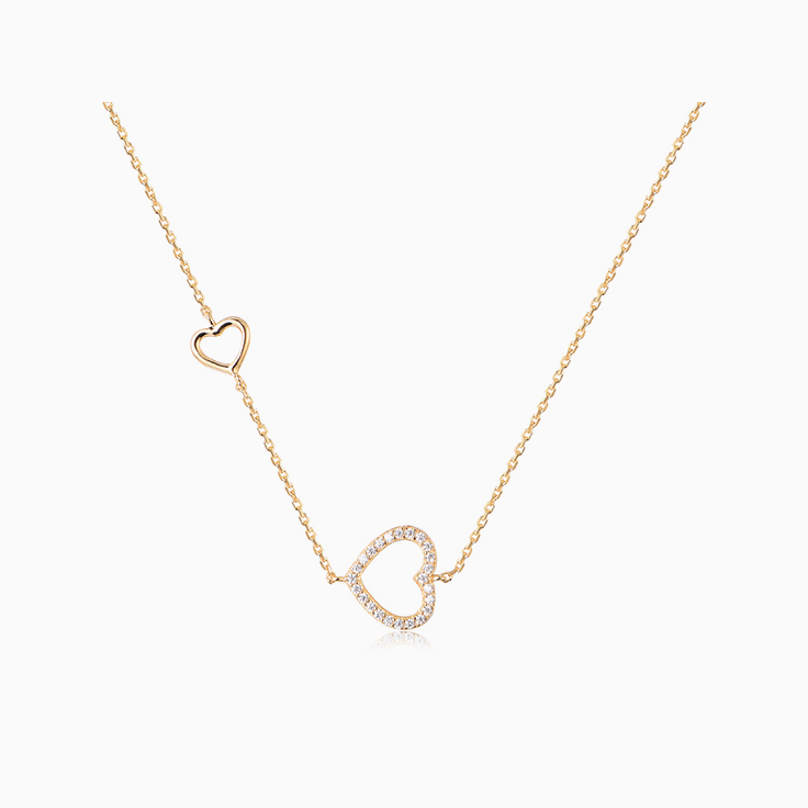 Double Heart Pendant