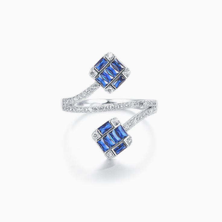 Blue Viper Ring
