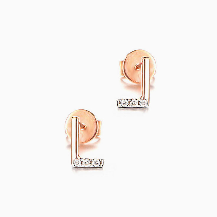 Initial Diamond Studs