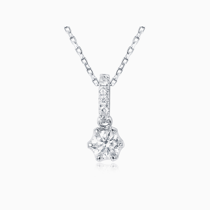 25 Points Diamond Pendant