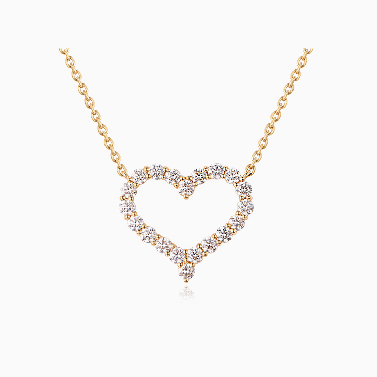 Diamond Heart Necklace