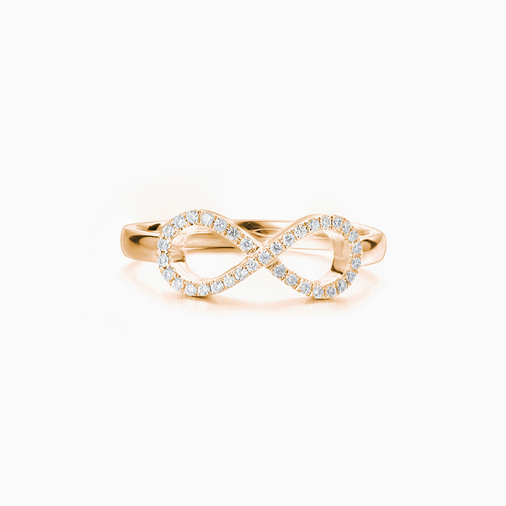 Infinity Diamond Ring