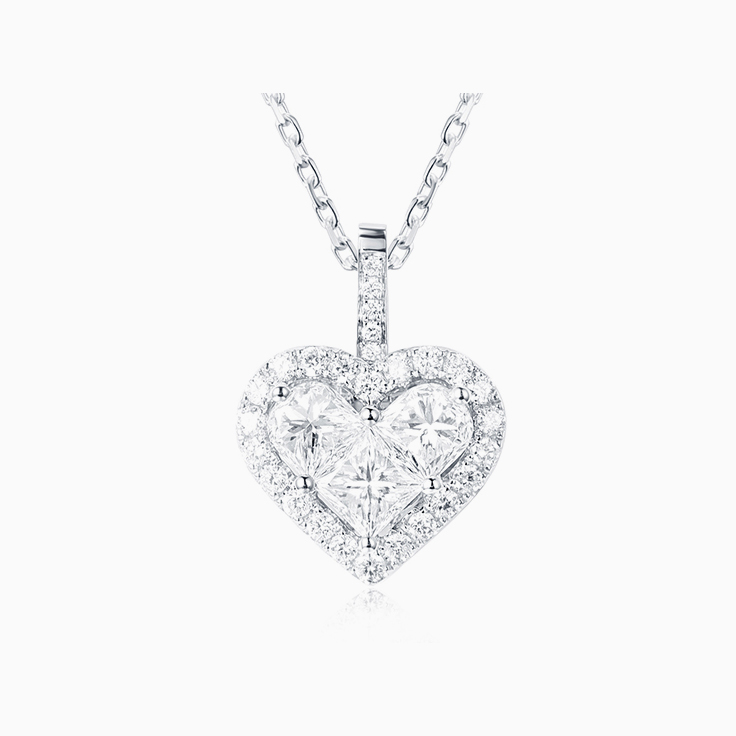 Heart Cluster Pendant