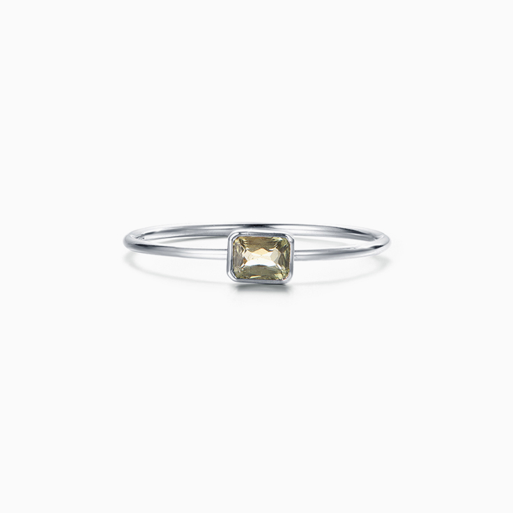Gemstone Sapphire Stack Ring