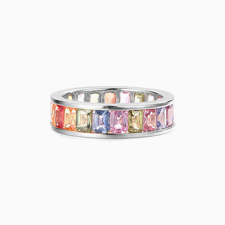 Multi colour Sapphire Ring