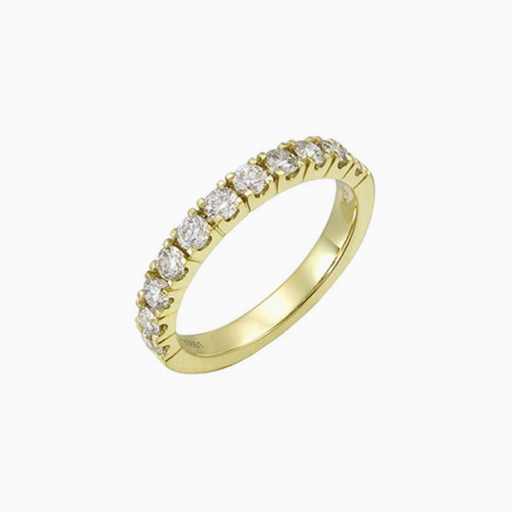 6 Points Wedding ring