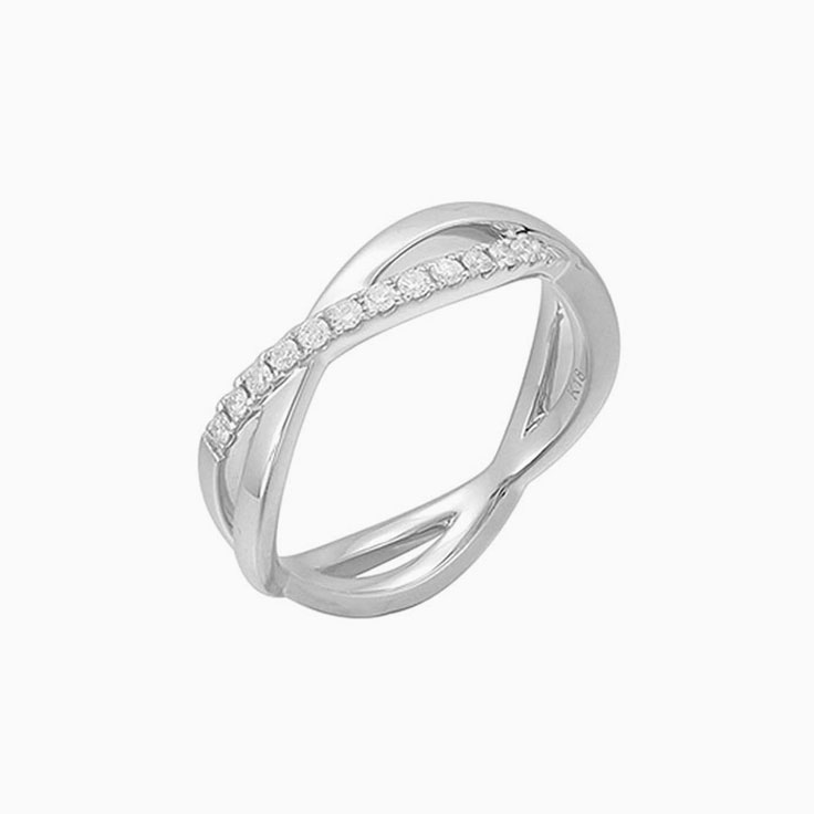 Crossover Ladies diamond ring 3145