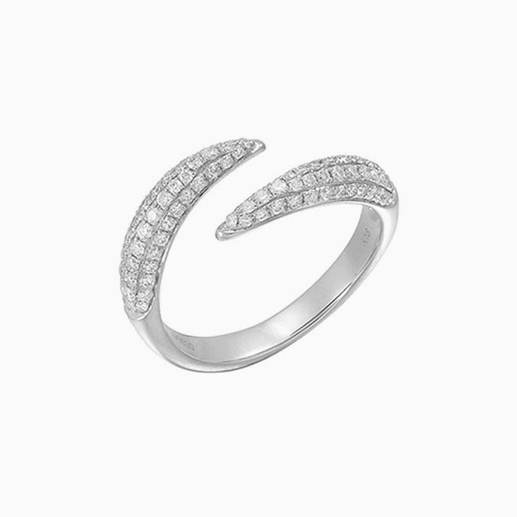 Diamond cuff ring 3234