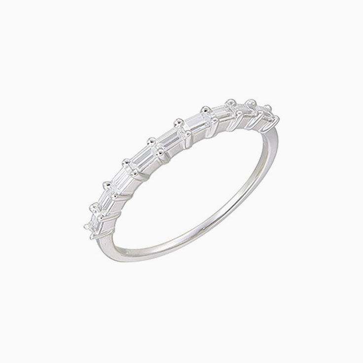 Baguette Diamond Wedding ring 3237