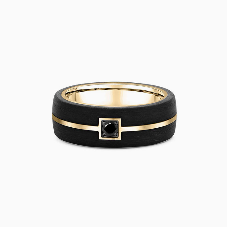 Drop set carbon fibre ring 666B01