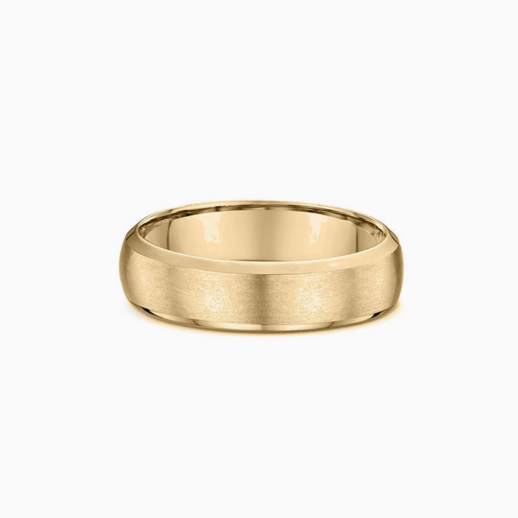 Centre Matt finish wedding band 631B00