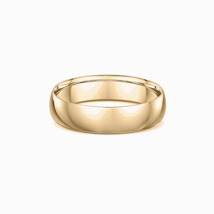 Classic mens wedding ring 292A21