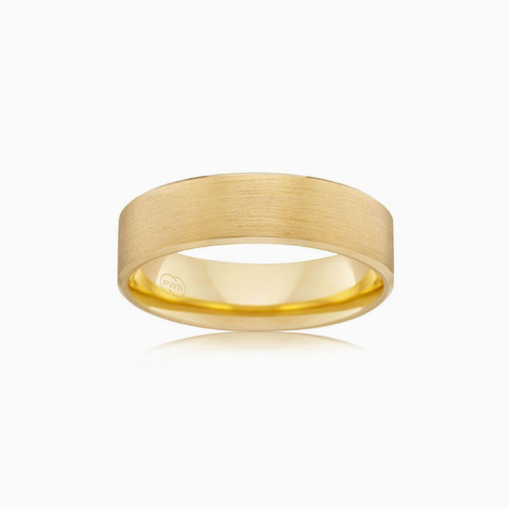 Simple Gold Wedding Ring