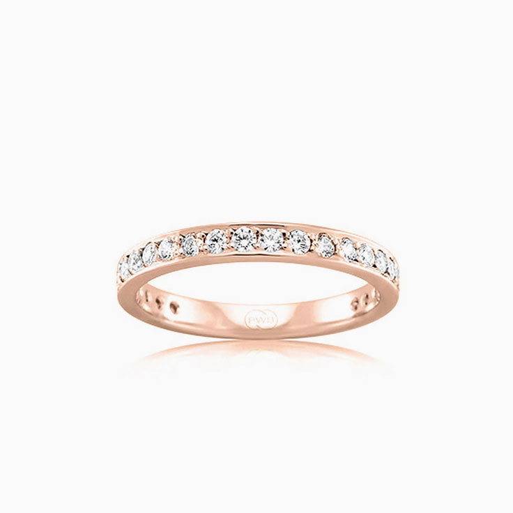 Womens Lab Diamond Wedding Ring 3988