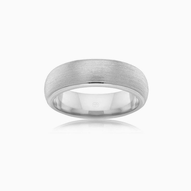 Matt and polish wedding ring BE2773