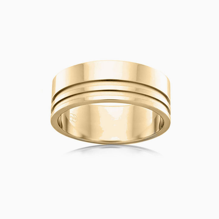 Double Side Groove Ring F3320