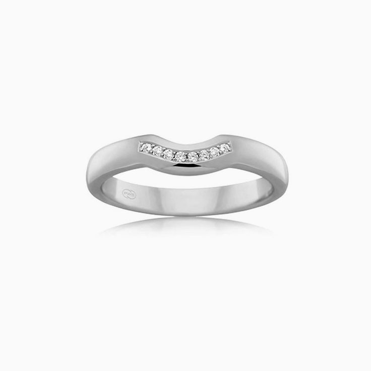 Womens Lab Diamond Wedding Ring8002