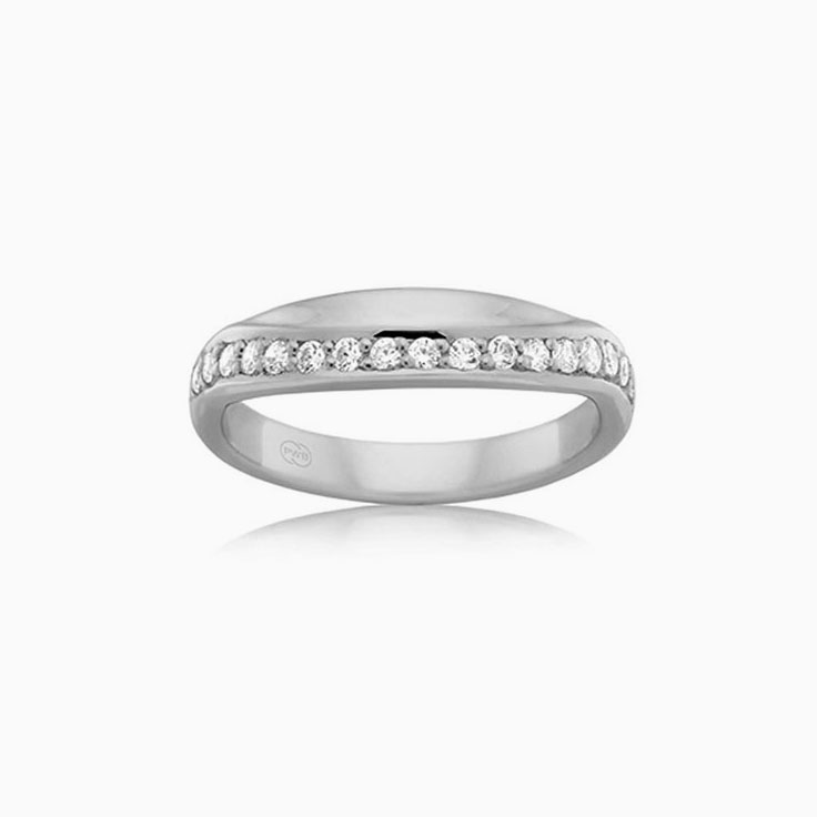 Womens Wedding Lab Diamond Ring 8403_2
