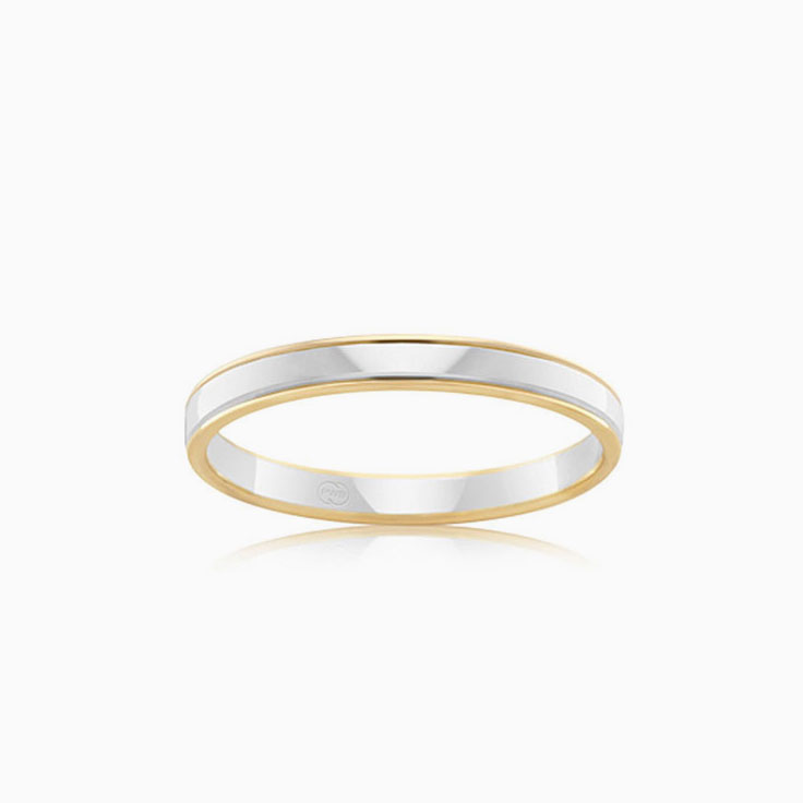 Plain Gold Band Womens