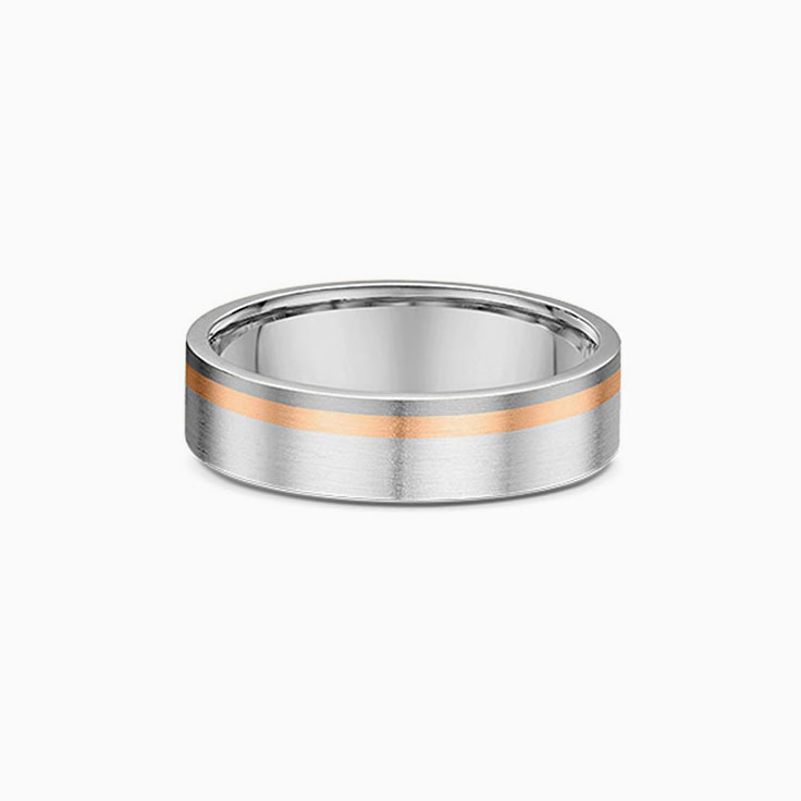 Titanium and gold ring 5344T00