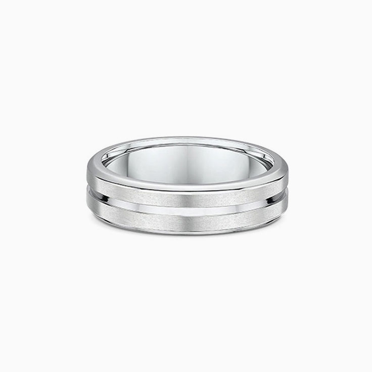Mens Plain Wedding Ring