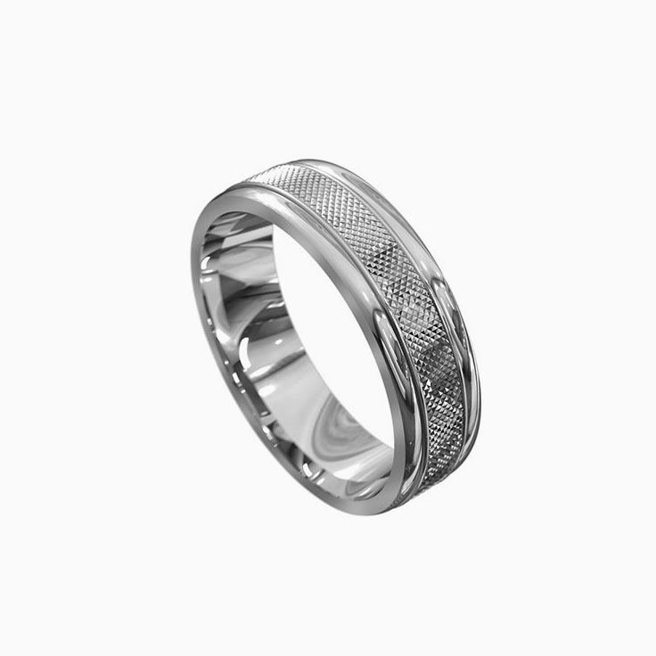 mens wedding ring 5057
