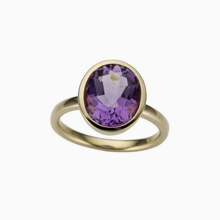 Amethyst Ladies Ring