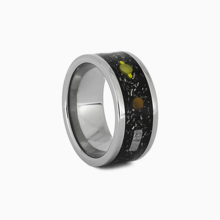 Gibeon Meteorite And Real Stardust