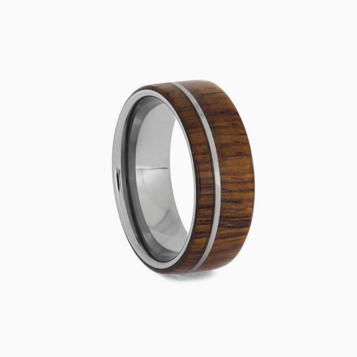 Honduran Rosewood Band With Pinstripe