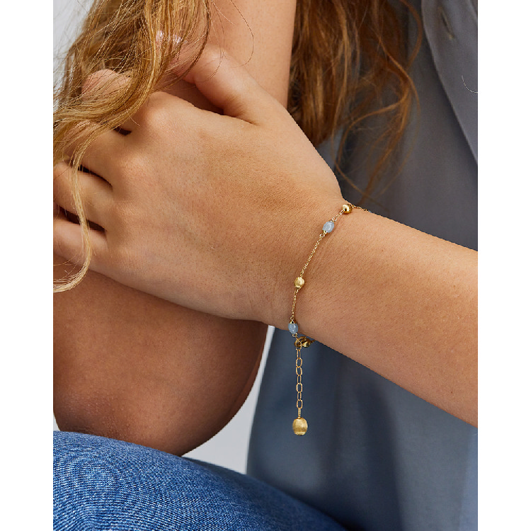 Milky Aquamarine Bracelet