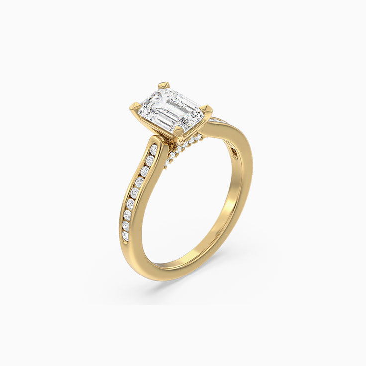 Emerald Cut Engagement Ring