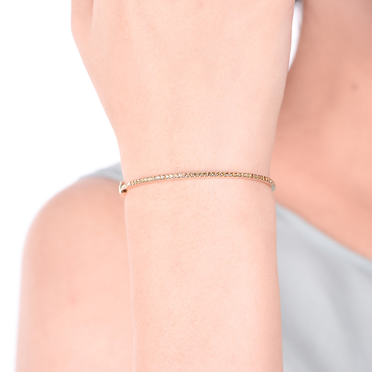 Yellow Sapphire Bangle