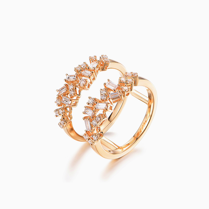 Multi Shape Multi Band Ring