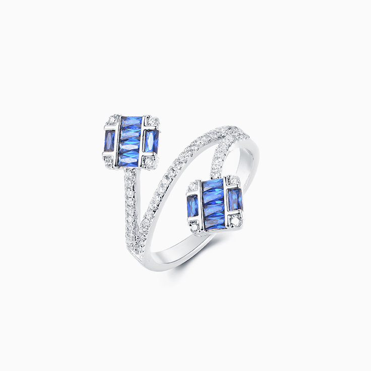 Blue Viper Ring