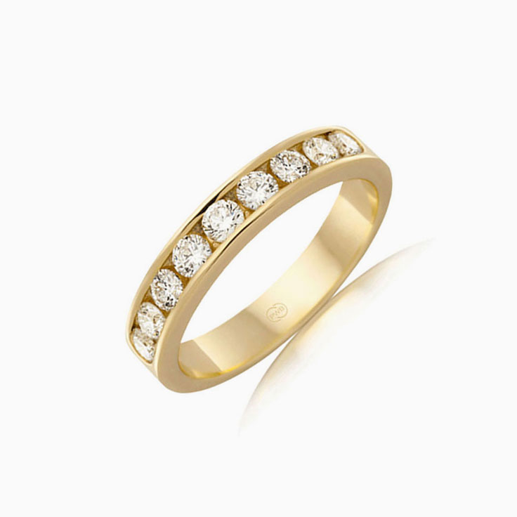 Womens Lab Diamond Wedding Ring4075