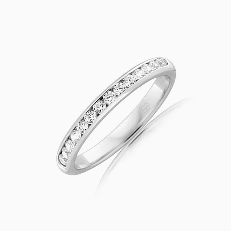 Womens Wedding Lab Diamond Ring 3584