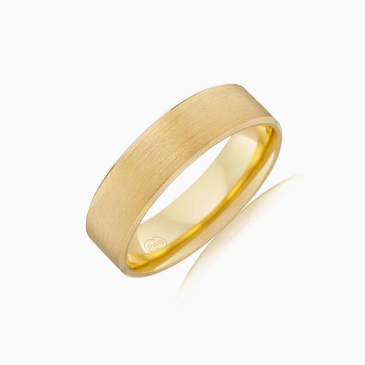 Simple Gold Wedding Ring