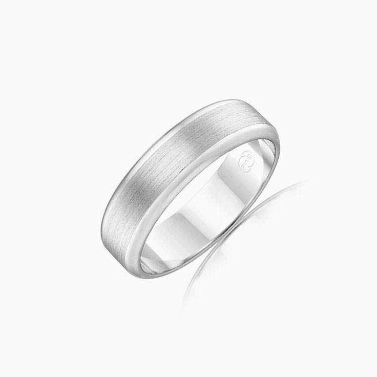 White Gold Plain Ring