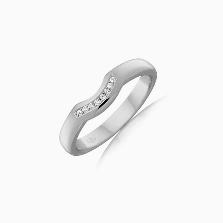 Womens Lab Diamond Wedding Ring8002