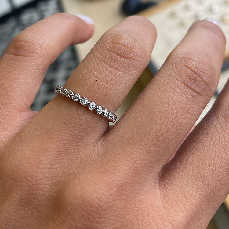 Drop set eternity ring 4978000