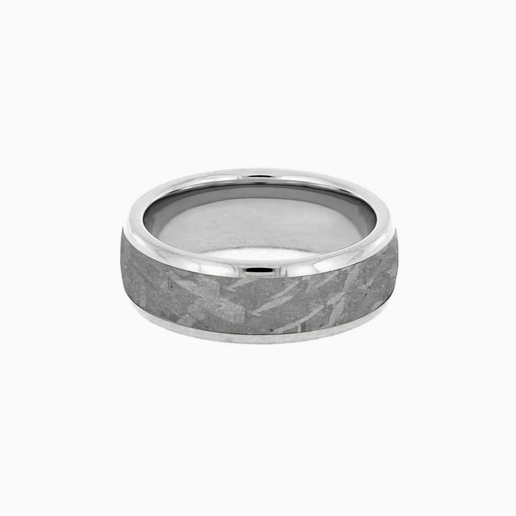Gibeon Meteorite in Titanium