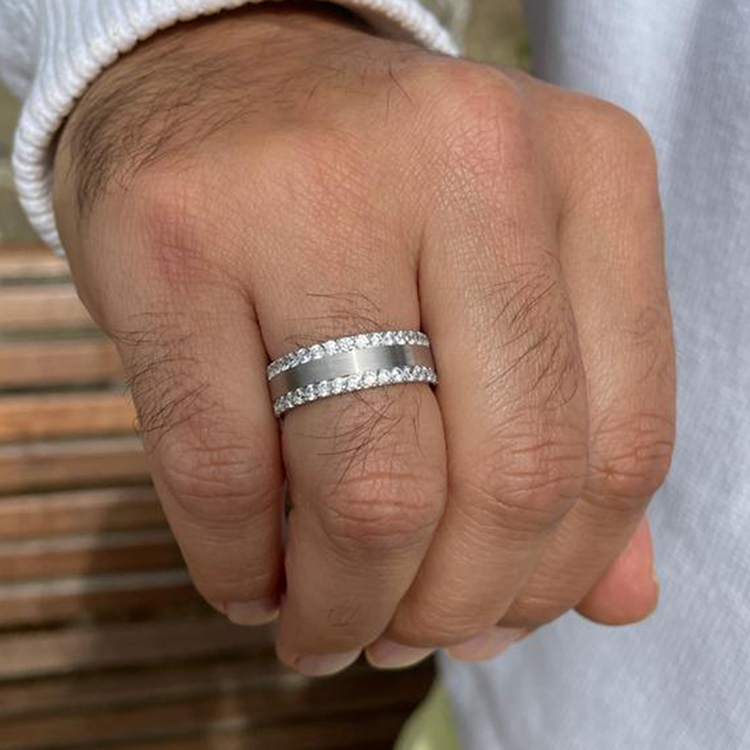mens diamond wedding ring 7067